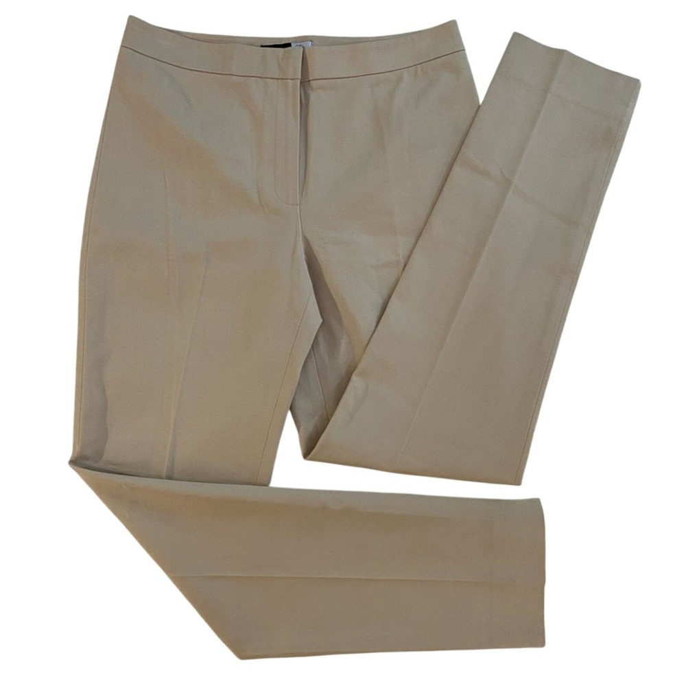 Saks Fifth Avenue Sport Women's Dress Pants Size 6‎ Beige Pleated High Rise
